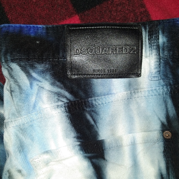 Dsquared2 tie dye Corduroy pants - Picture 8 of 9